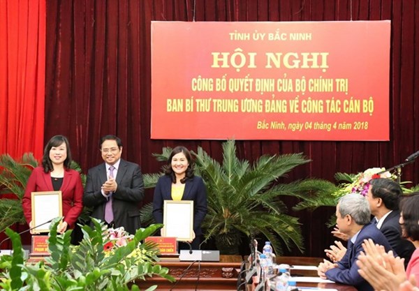 Đồng chí Đào Hồng Lan được luân chuyển làm Phó Bí thư Tỉnh ủy Bắc Ninh 