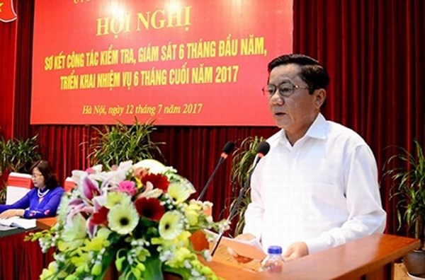 Tiểu sử ông Trần Cẩm Tú - Tân Chủ nhiệm Ủy ban Kiểm tra Trung ương