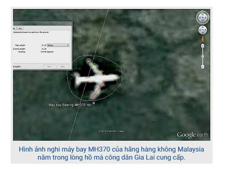 Gia Lai báo cáo điều tra vụ phát hiện vị trí máy bay MH370