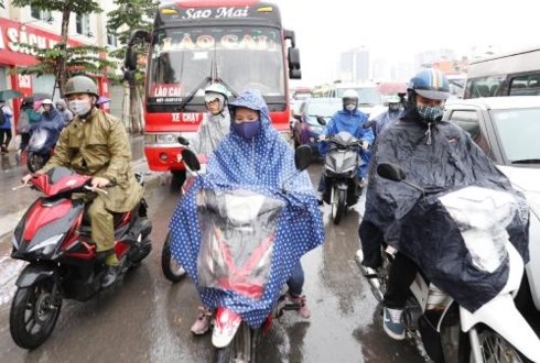 Hà Nội có mưa vài nơi