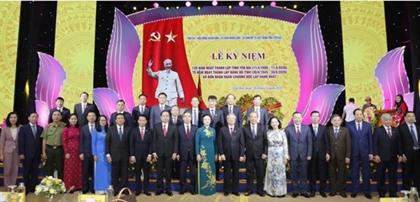 Yên Bái kỷ niệm 120 năm thành lập tỉnh, 75 năm thành lập Đảng bộ tỉnh 