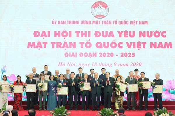 Đại hội Thi đua yêu nước MTTQ Việt Nam