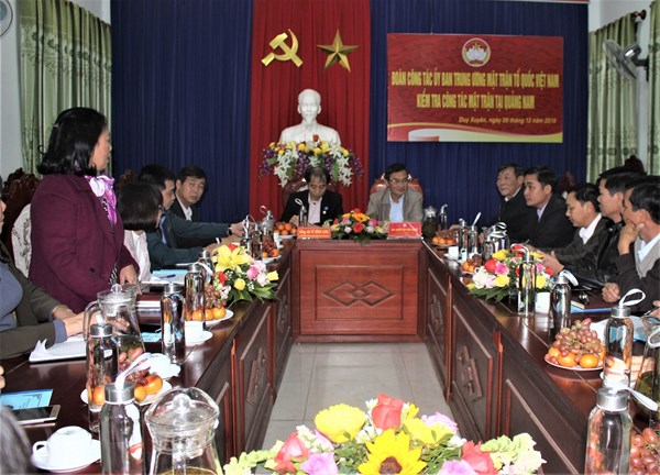 Duy Xuyên (Quảng Nam): Không ngừng xây dựng và tăng cường khối đại đoàn kết toàn dân