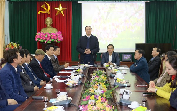 Phó Chủ tịch Phùng Khánh Tài gặp mặt đầu Xuân Canh Tý năm 2020 tại Phú Thọ