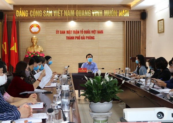 Ủy ban MTTQ Việt Nam thành phố Hải Phòng quyết liệt phòng chống dịch Covid – 19