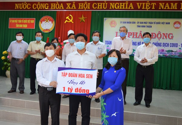 Ninh Thuận: Phát động toàn dân ủng hộ phòng, chống dịch Covid-19
