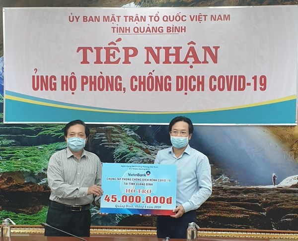 Quảng Bình: Tiếp nhận hơn 11,6 tỷ ủng hộ phòng, chống dịch Covid-19