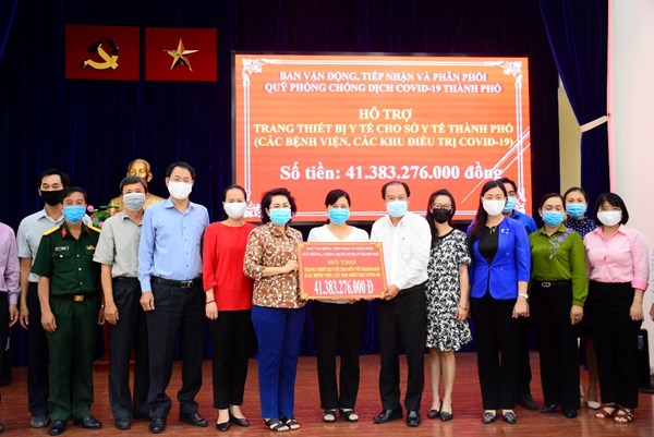 TP Hồ Chí Minh: Hỗ trợ 41 tỷ đồng mua trang thiết bị phòng, chống dịch