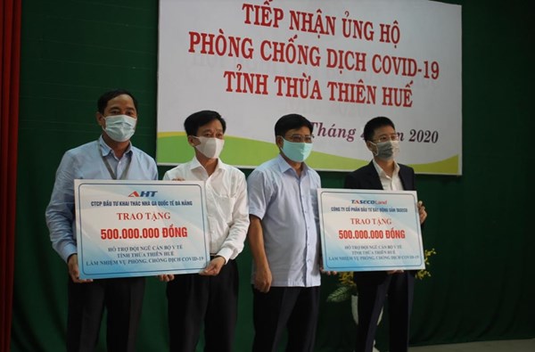 Thừa Thiên - Huế: Tiếp nhận 1 tỷ ủng hộ phòng, chống dịch Covid-19