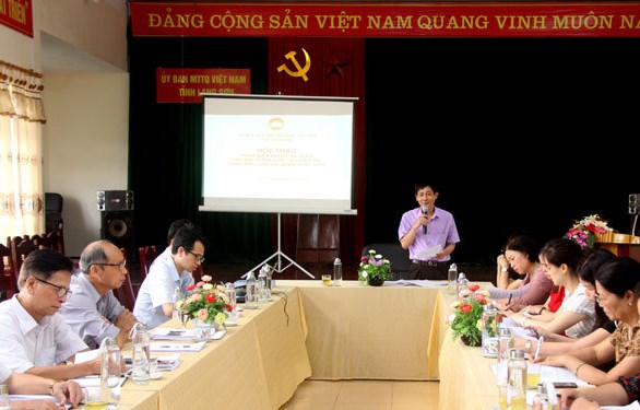 Mặt trận Tổ quốc (MTTQ) tỉnh Lạng Sơn: Lấy ý kiến vào dự thảo chương trình phát triển đô thị tỉnh Lạng Sơn