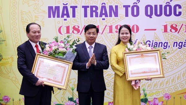 Bắc Giang: Gặp mặt nhân kỷ niệm 90 năm Ngày truyền thống MTTQ Việt Nam