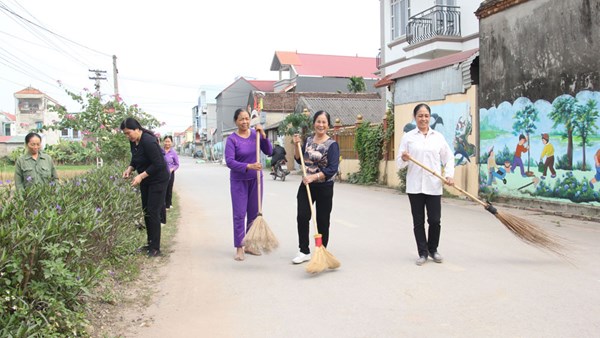 Bắc Giang: Các cấp hội phụ nữ đa dạng hoạt động bảo vệ môi trường