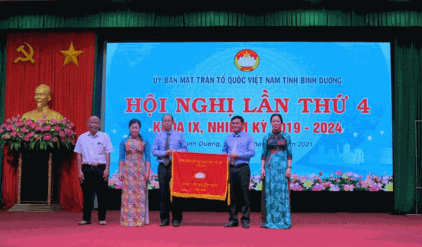 Hội nghị Ủy ban MTTQ Việt Nam tỉnh Bình Dương lần thứ 4, khóa IX, nhiệm kỳ 2019 - 2024 