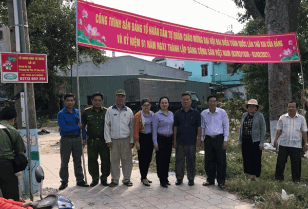 Đồng Tháp:Cắm bảng tên Tổ Nhân dân tự quản