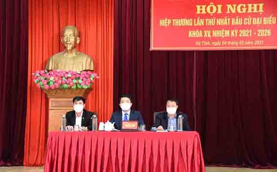 Ủy ban MTTQ tỉnh Hà Tĩnh tổ chức Hội nghị hiệp thương lần thứ nhất 