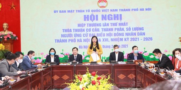 Hà Nội: Ít nhất 10% ứng cử viên đại biểu HĐND là người ngoài Đảng