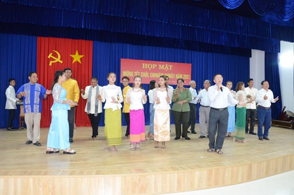 An Giang họp mặt mừng Tết Chol Chnam Thmay của đồng bào dân tộc thiểu số Khmer