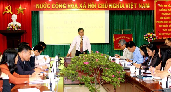 Lâm Đồng: Khối thi đua Mặt trận - Đoàn thể ký kết giao ước thi đua 2021