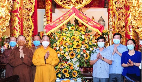 Ninh Bình: Chúc mừng Đại lễ Phật Đản 2021, Phật lịch 2565