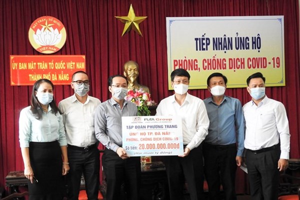 Gia Lai, Kon Tum, TP Đà Nẵng: Tiếp nhận ủng hộ công tác phòng, chống dịch Covid-19