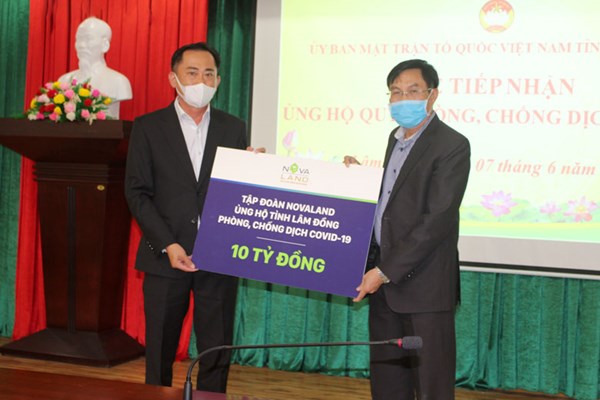 Lâm Đồng hỗ trợ 2 tỷ đồng cho Nhân dân Thành phố Hồ Chí Minh