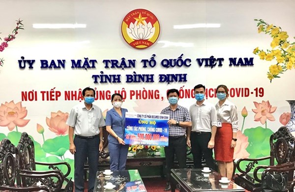 Bình Định: Hỗ trợ 1.612 triệu đồng phòng, chống dịch Covid-19