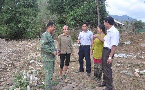 MTTQ xã Tam Chung tích cực tham gia bảo vệ đường biên, cột mốc