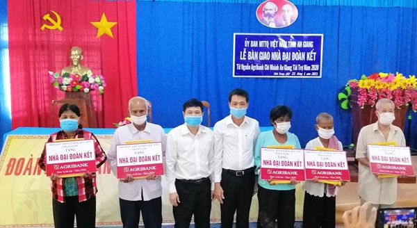Mặt trận Tổ quốc huyện Tịnh Biên chăm lo tốt chính sách an sinh xã hội