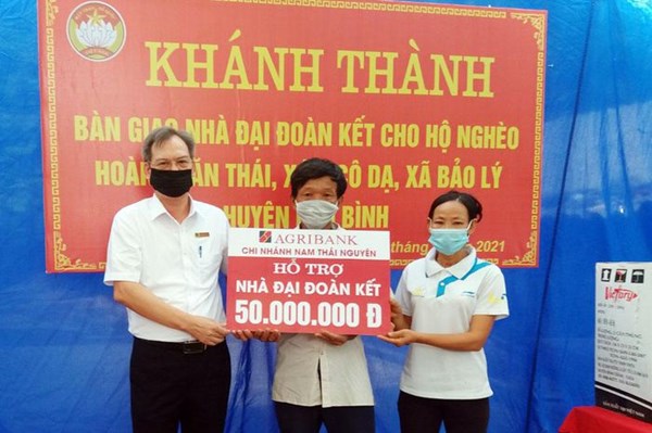 Thái Nguyên:Hỗ trợ xây dựng nhà Đại đoàn kết cho hộ nghèo