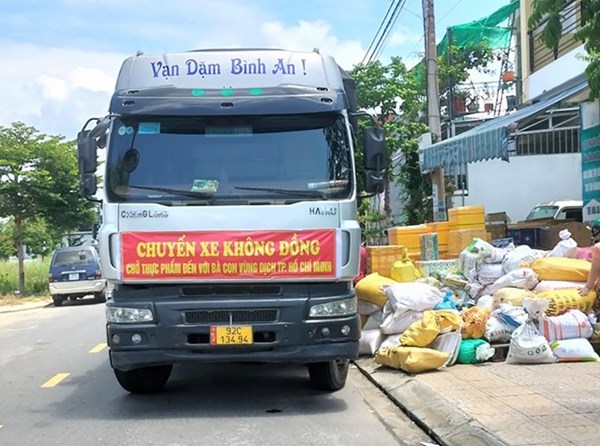 Quảng Nam: Vận động hỗ trợ lương thực, thực phẩm cho người dân TP HCM