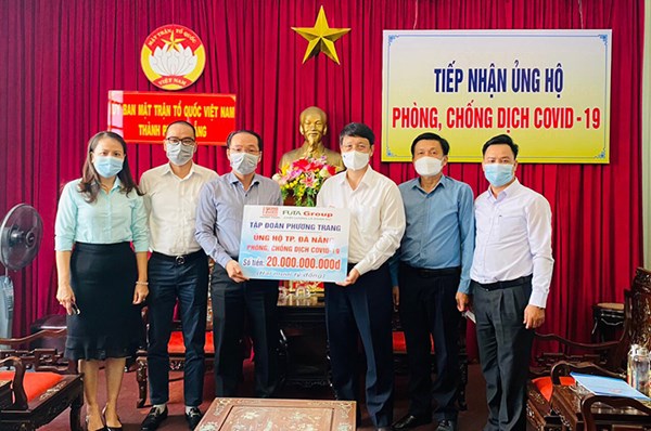 Doanh nghiệp ủng hộ Quỹ vaccine Đà Nẵng 20 tỷ đồng