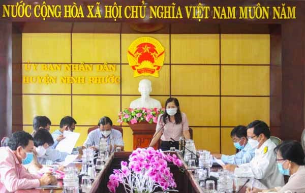Ủy ban MTTQ tỉnh Ninh Thuận giám sát thực hiện chính sách hỗ trợ người gặp khó khăn do dịch COVID-19 