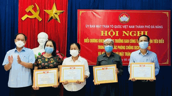 MTTQ các cấp thành phố Đà Nẵng góp phần kiểm soát thành công dịch bệnh