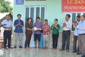 Bình Thuận: Bàn giao nhà Đại đoàn kết cho hộ nghèo