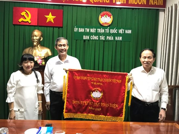 Phó Chủ tịch - Tổng Thư ký Lê Tiến Châu làm việc với Ban Công tác phía Nam