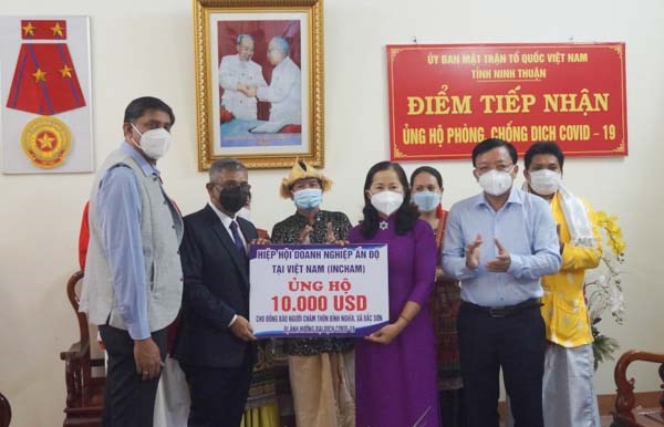 Ủy ban MTTQ Việt Nam tỉnh Ninh Thuận: Tiếp nhận ủng hộ phòng, chống dịch COVID-19