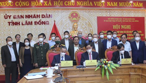 Lâm Đồng: Tổng kết 5 năm thực hiện Quy chế phối hợp công tác giữa HĐND - UBND và Ủy ban MTTQ Việt Nam tỉnh 