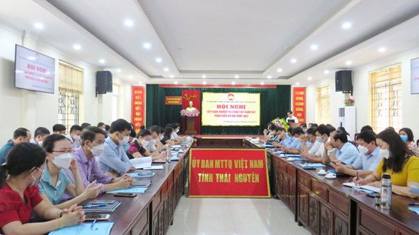 Thái Nguyên: Nâng cao nghiệp vụ công tác giám sát, phản biện xã hội