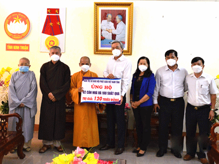 Giáo hội Phật giáo Việt Nam tỉnh Ninh Thuận Phát huy tinh thần đoàn kết, đồng hành cùng sự phát triển của quê hương