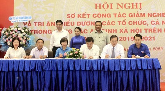 MTTQ Việt Nam tỉnh Bình Định sơ kết công tác giảm nghèo giai đoạn 2019 – 2021 và tri ân, biểu dương các tổ chức, cá nhân tiêu biểu trong công tác an sinh xã hội