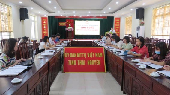 Thái Nguyên:Tập huấn cộng tác viên dư luận xã hội