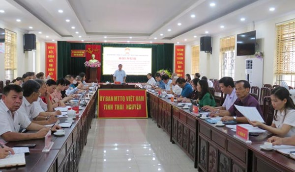 Thái Nguyên: Phản biện 2 dự thảo nghị quyết liên quan đến công tác Mặt trận