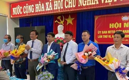 UBMTTQ Việt Nam huyện Cam Lâm: Tổng kết công tác Mặt trận năm 2021