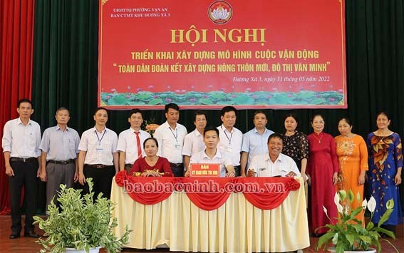 Triển khai mô hình “Toàn dân đoàn kết xây dựng đô thị văn minh” tại thành phố Bắc Ninh