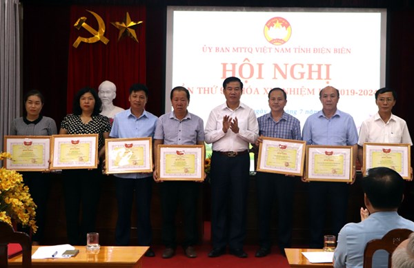 Hội nghị Ủy ban MTTQ Việt Nam tỉnh Điện Biên lần thứ 9, khóa XII