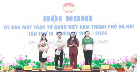 Hội nghị Ủy ban MTTQ Việt Nam TP Hà Nội lần thứ IX, nhiệm kỳ 2019-2024