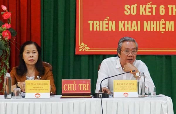 Ban Chỉ đạo Cuộc vận động “Người Việt Nam ưu tiên dùng hàng Việt Nam” tỉnh Ninh Thuận sơ kết 6 tháng đầu năm 2022