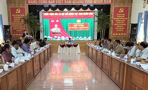 Ủy ban MTTQ huyện Đam Rông (Lâm Đồng): Sơ kết thực hiện Nghị quyết giữa nhiệm kỳ
