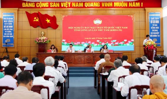 Ủy ban MTTQ Việt Nam tỉnh Long An đạt nhiều kết quả nổi bật sau giữa nhiệm kỳ  