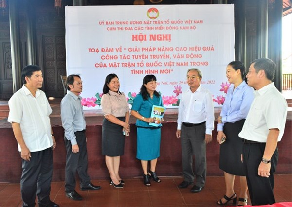 Đổi mới công tác tuyên truyền của MTTQ Việt Nam các tỉnh miền Đông Nam bộ